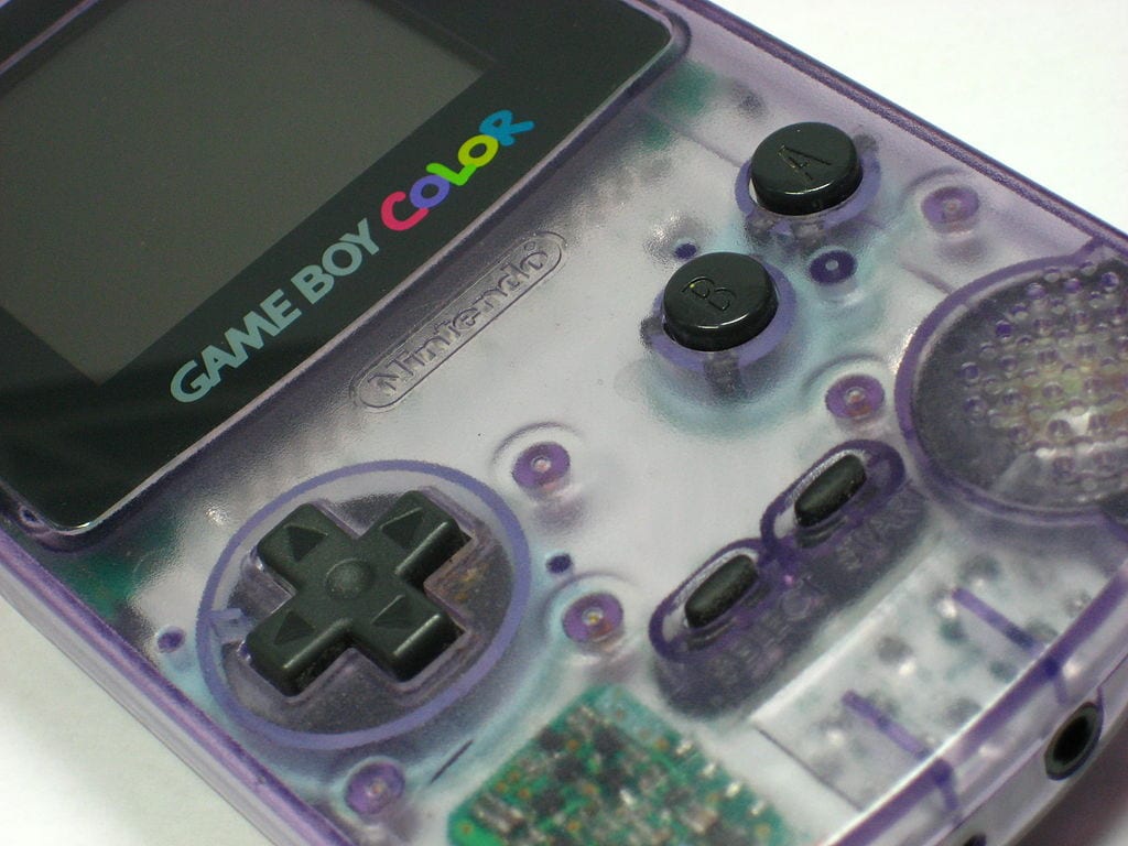 Game Boy Color, atomic purple