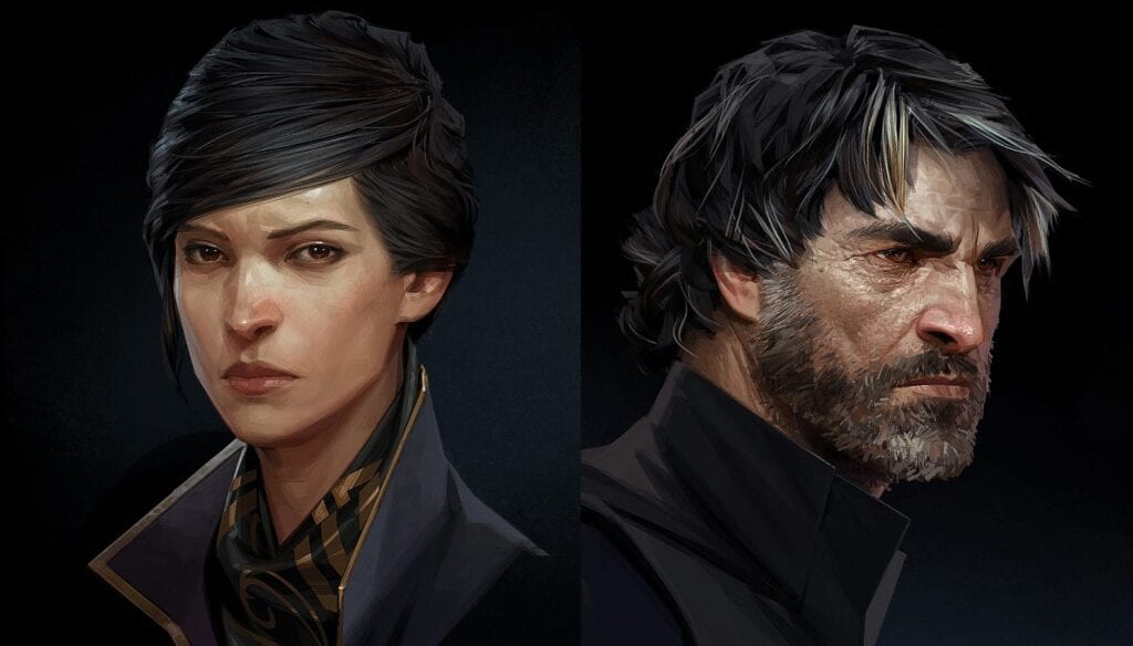 dishonored 2 Emily and Corvo