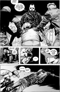 walking dead comic warning