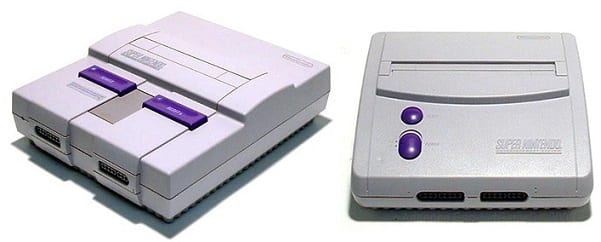 super nintendo mini comparison