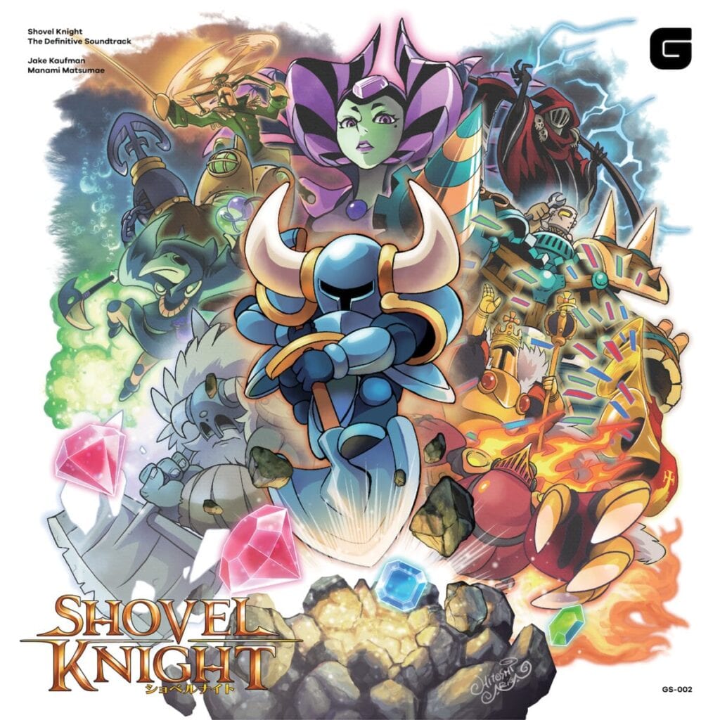 shovel knight soundtrack art