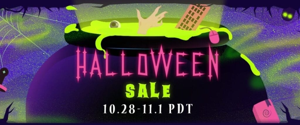 steam halloween sale