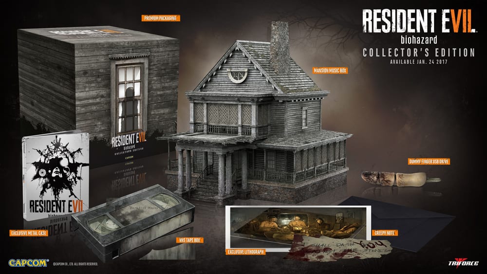 resident evil 7 collectors edition