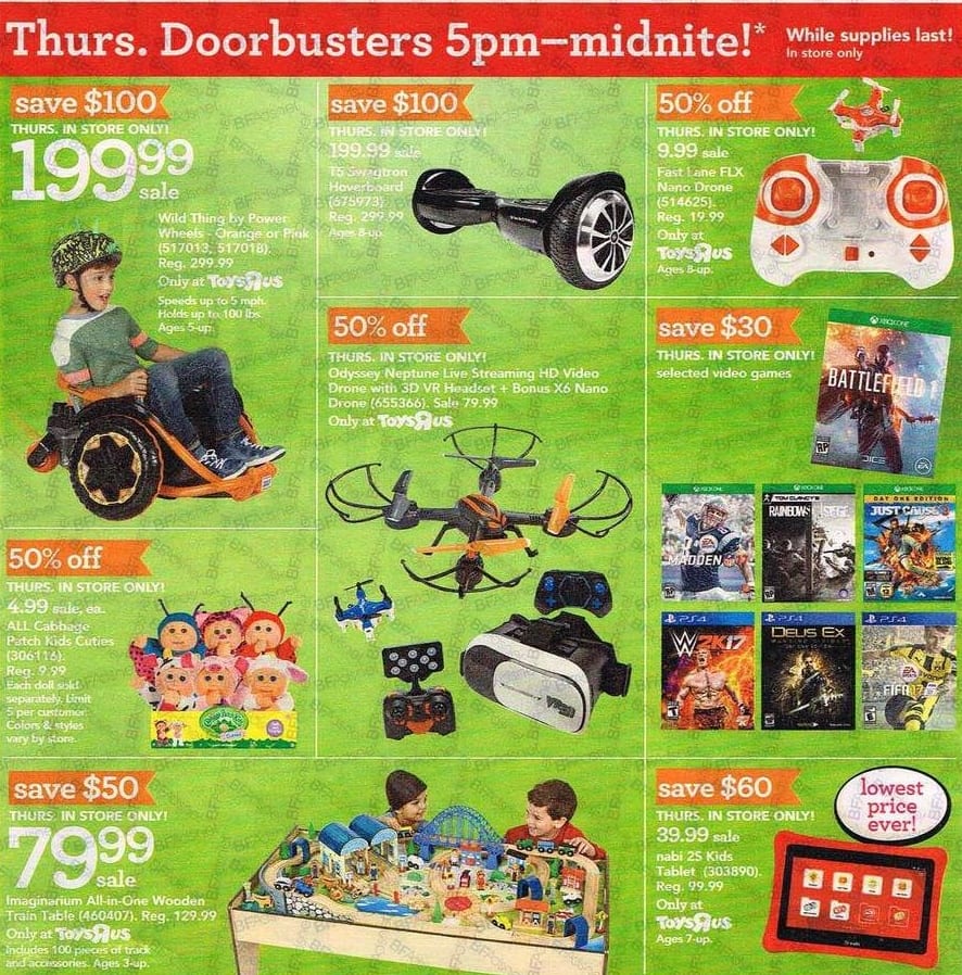 Toys R Us Black Friday