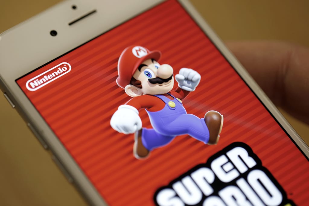 Super Mario Run Nintendo Stocks