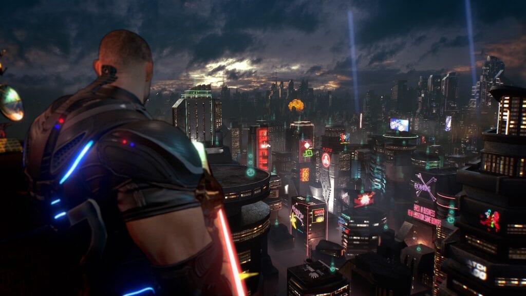 Crackdown 3 cityscape