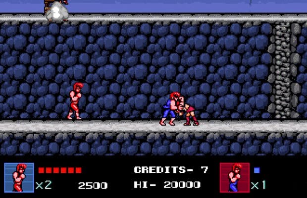 double dragon IV Combat