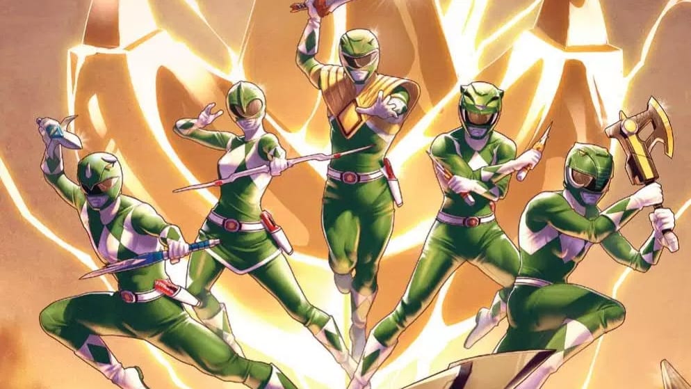 Power Rangers comic #9 cover