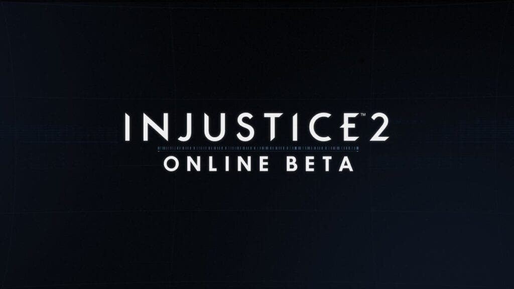 Injustice 2 Beta