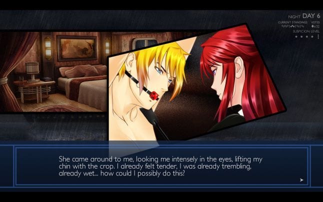 Visual Novel Ladykiller screen