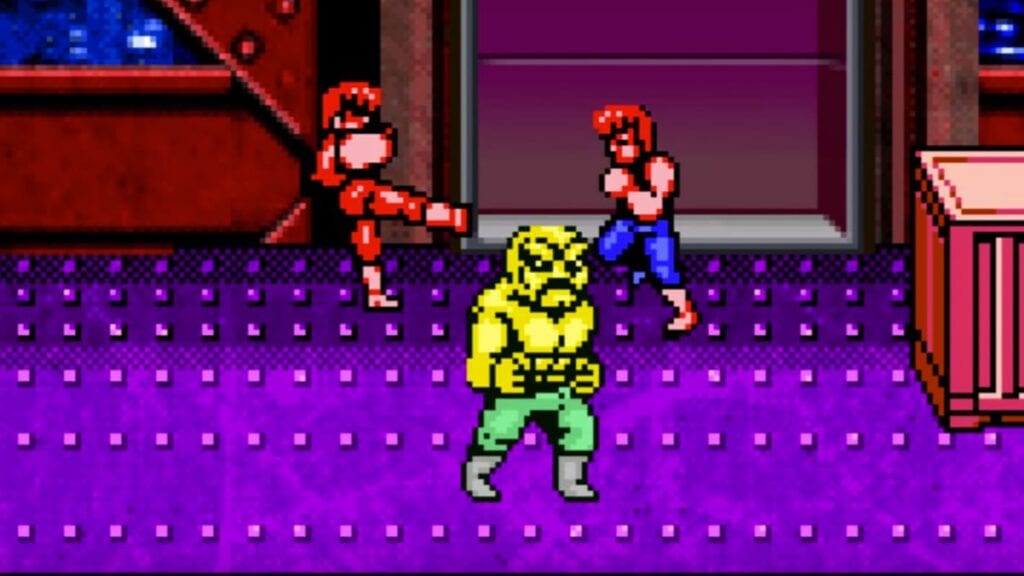 double dragon iv boss fight