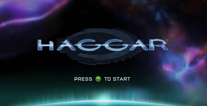 Halo game "Haggar" title screen