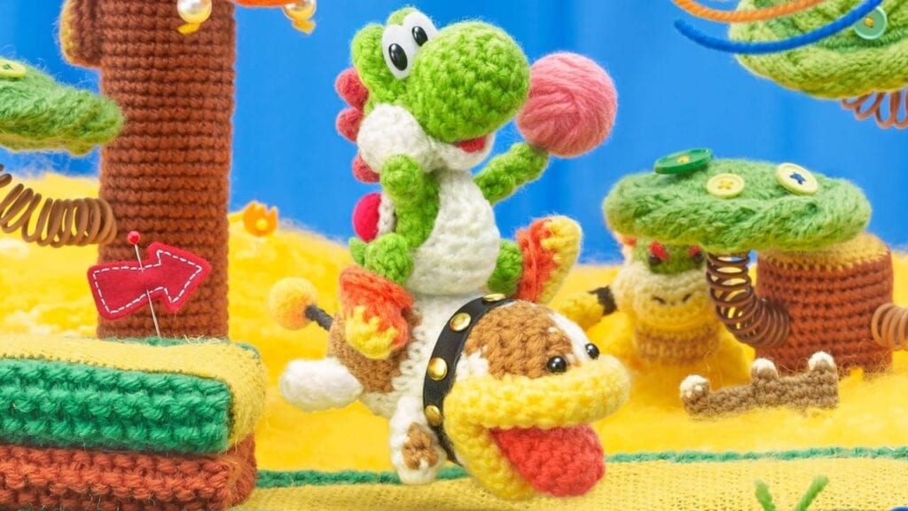 poochy and yoshi woolly world february 2017