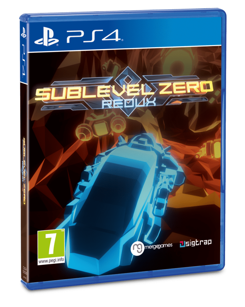 Sublevel zero redux Ps4 box art