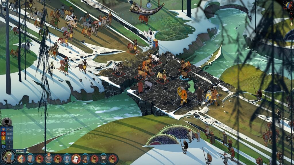 Banner Saga 2 gameplay screenshot