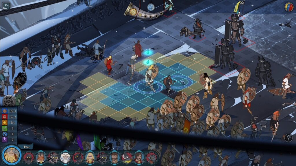 Banner Saga gameplay screenshot