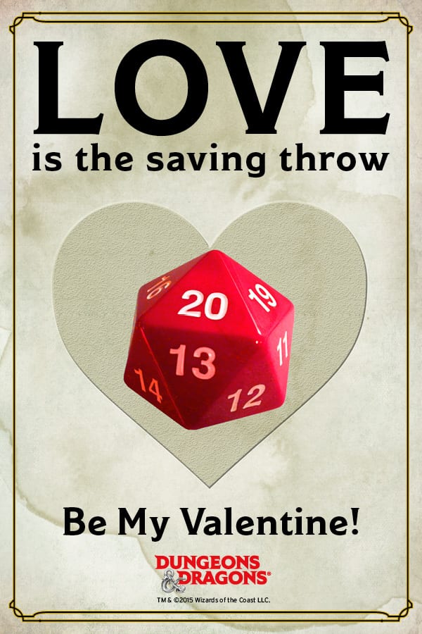 writing valentines day dnd games