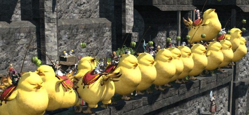 fat chocobo stuffed animal