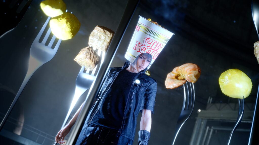 cup noodle hat