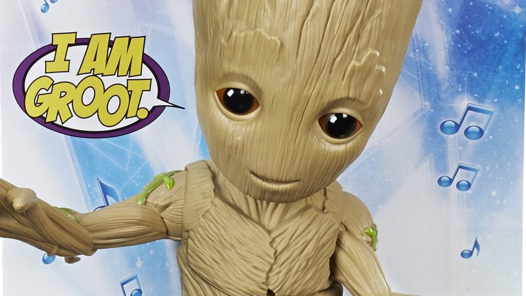 dancing groot doll