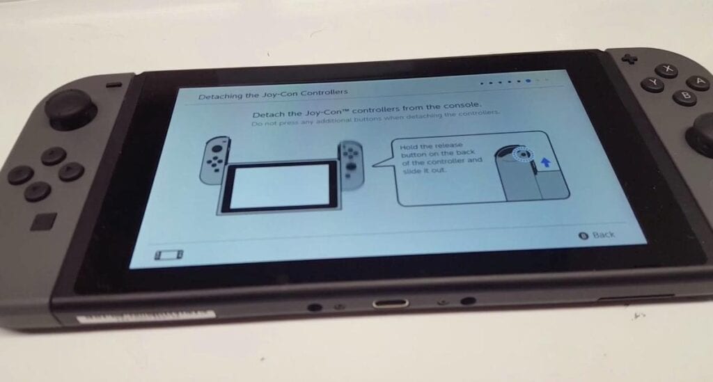 Leaked Nintendo Switch Console