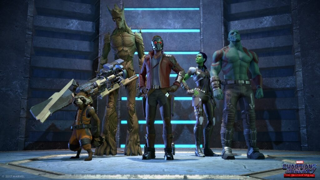 telltale's guardians of the galaxy