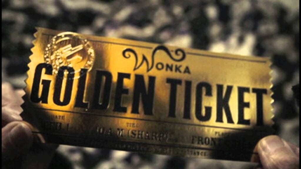 maquette golden ticket