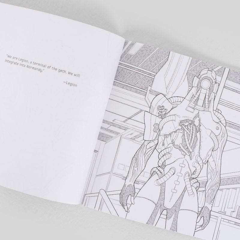 Download Let Your Creativity Flourish With This Mass Effect: Andromeda Coloring Book