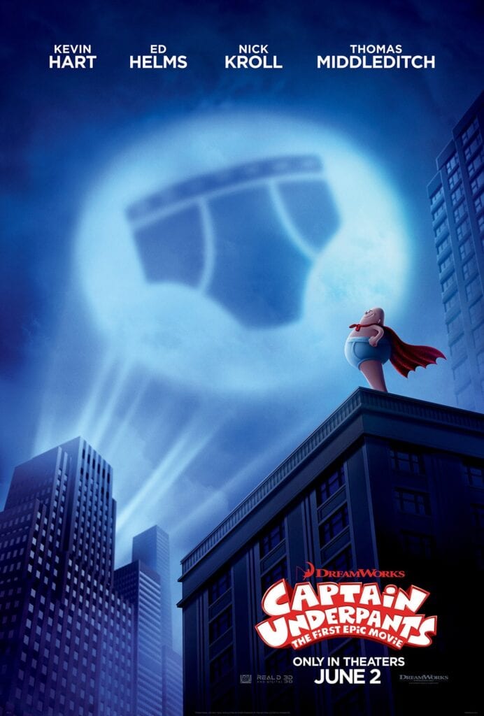 captain underpants poster