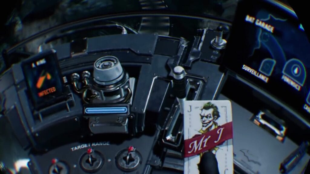 batman arkham vr joker card