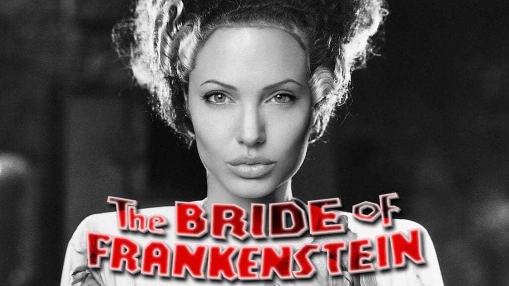 Angelina Jolie Bride of Frankenstein