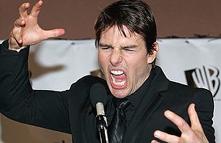 Crazy Tom Cruise