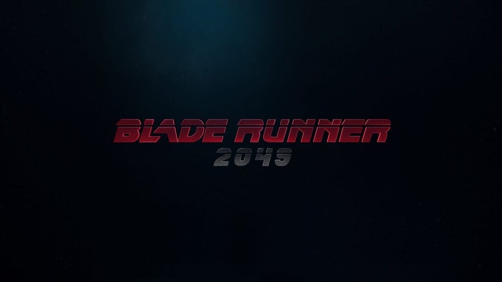 Blade Runner 2049 teaser