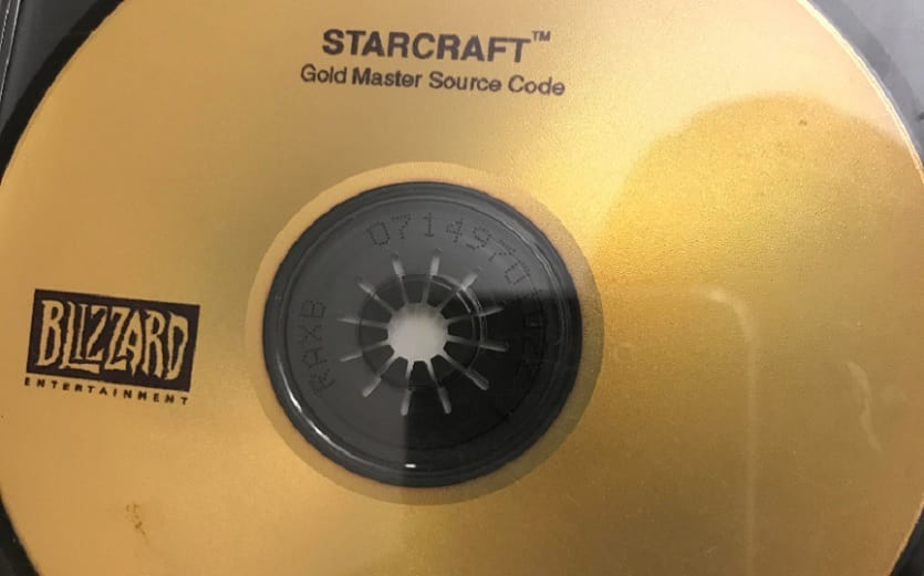 StarCraft Source Code Disc