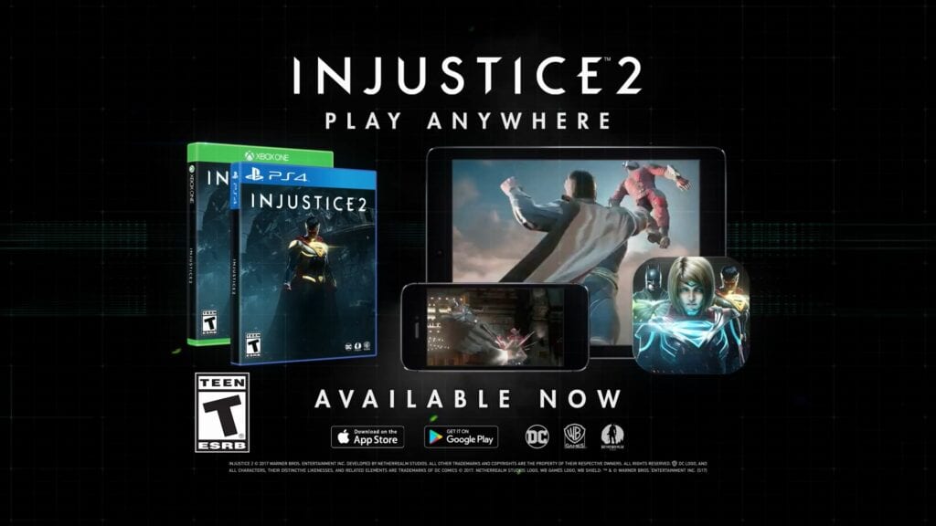 injustice 2 launch trailer available now