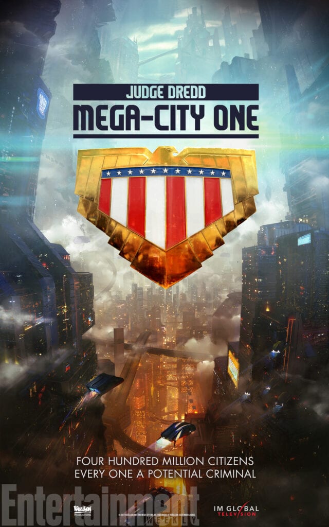 tv series judge dredd mega city one