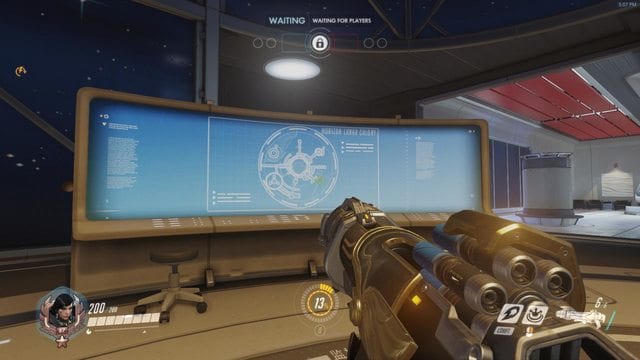 Overwatch Moonbase Map