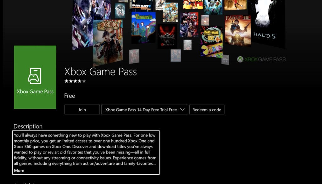 does game pass work on xbox 360