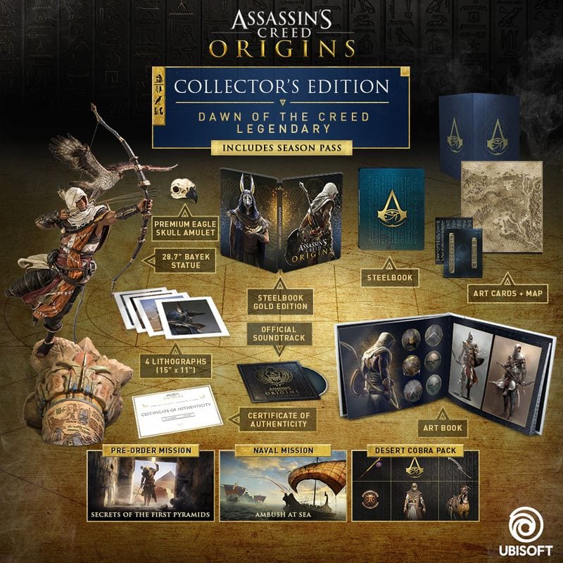 assassins creed origins collectors edition