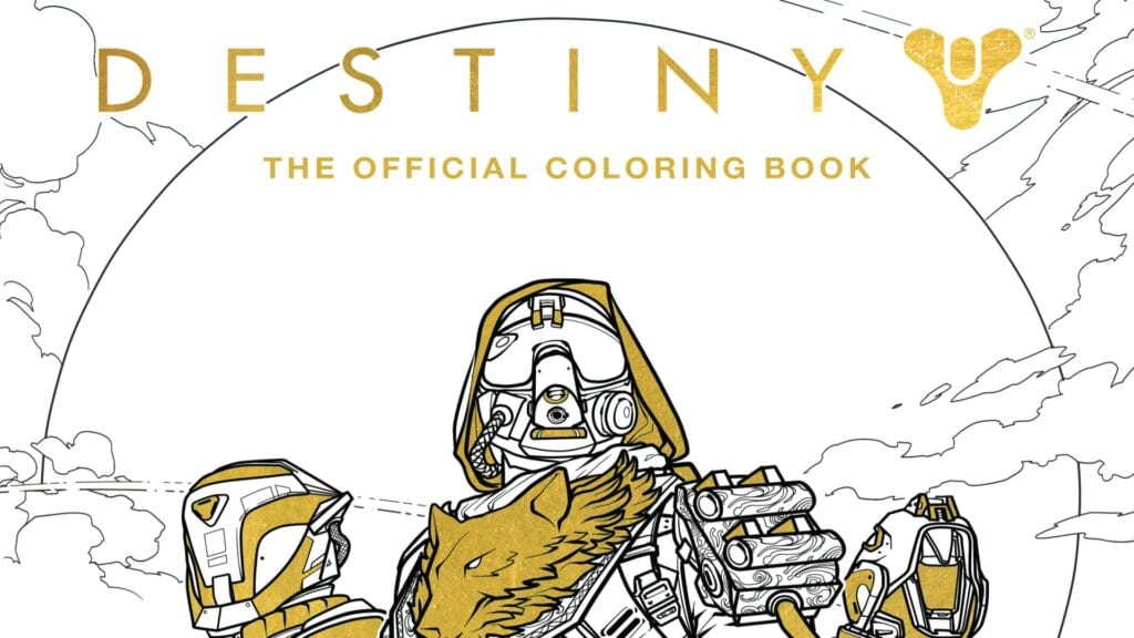 Download Official Destiny Coloring Book by Bungie is Scheduled to Launch in August