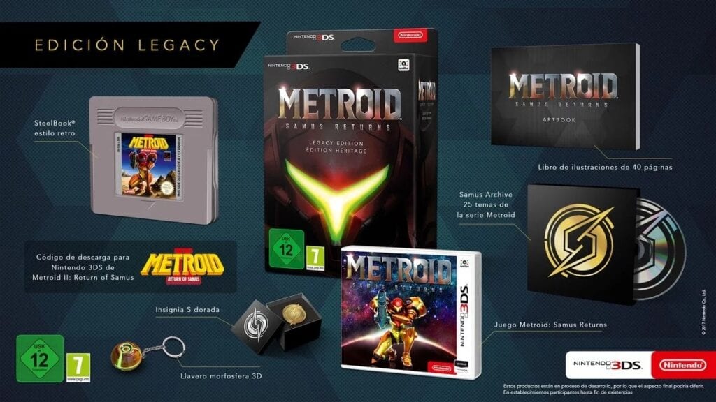 This Special Edition of Metroid: Samus Returns Looks Like a Game Boy Cartridge