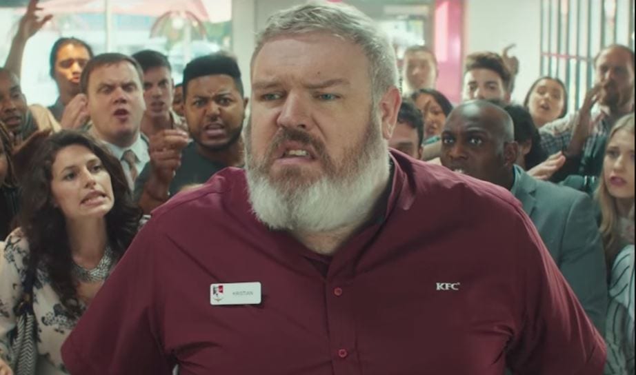 Hodor KFC Commercial