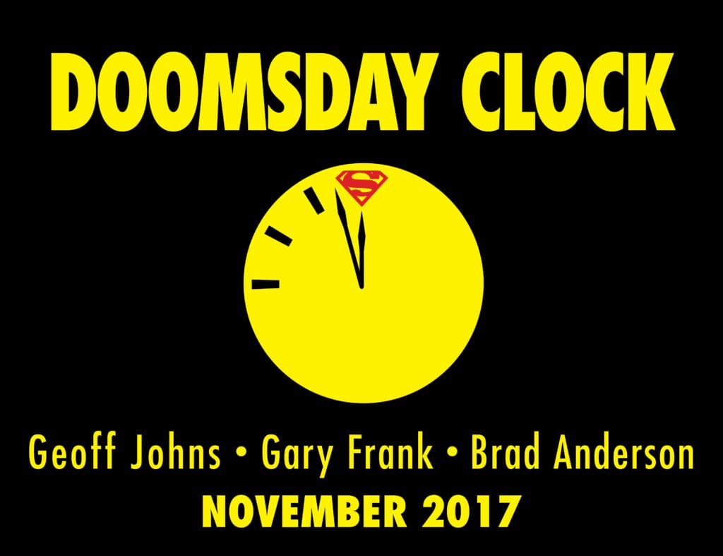 Doomsday Clock Art Teases Upcoming Story