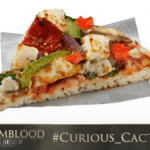 Final Fantasy-Themed Pizza - Curious Cactuar