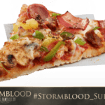 Final Fantasy-Themed pizza - Stormblood Supreme