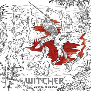 Witcher Adult Coloring Book