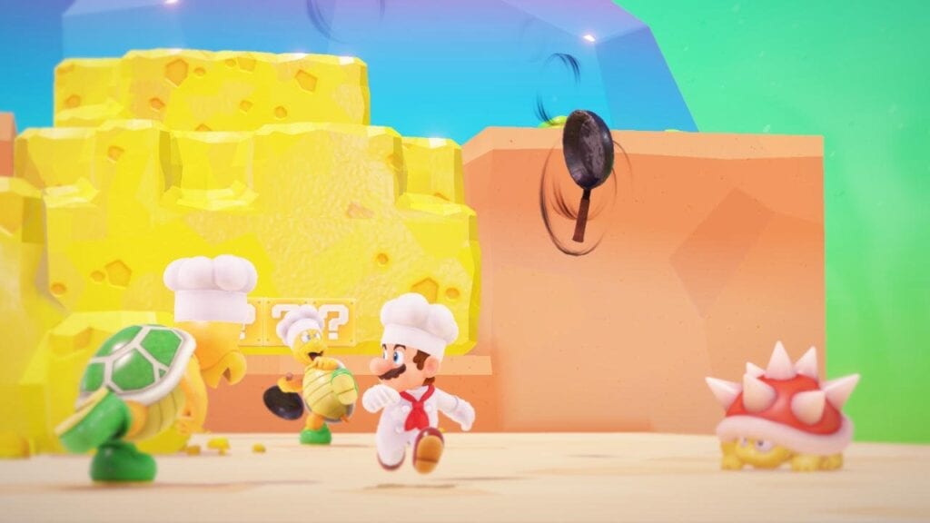 Super Mario Odyssey Luncheon Kingdom