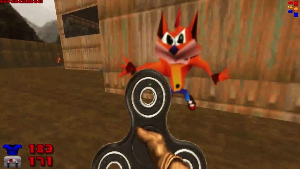 Crash Bandicoot Doom Mod Exists Complete With Fidget Spinners (VIDEO)