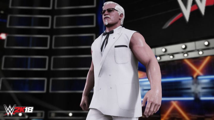 WWE 2K18 KFC