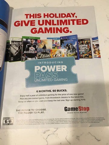 GameStop's 'PowerPass' Program